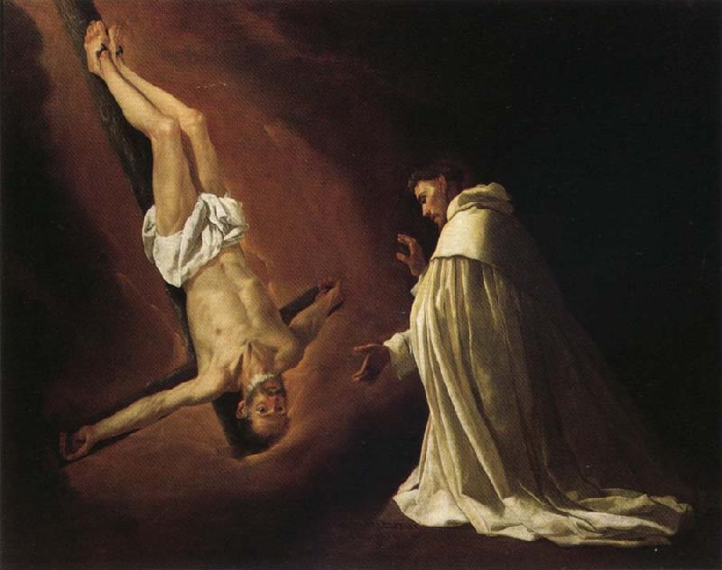 Francisco de Zurbaran Appearance of Saint Peter to Saint Peter of Nolasco